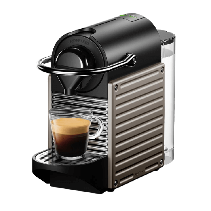 NEW Nespresso Pixie Electric Titan