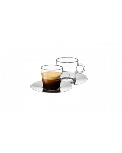Set di 2 tazzine View lungo con piattini